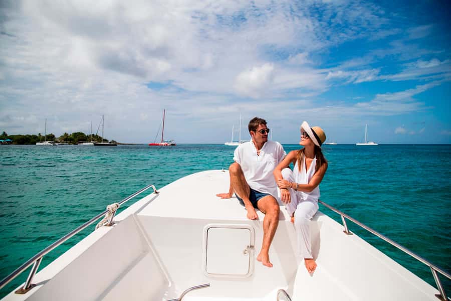 All In One- Dolphins, Whales, Snorkeling & Lunch onboard - Whale watching with open-water views