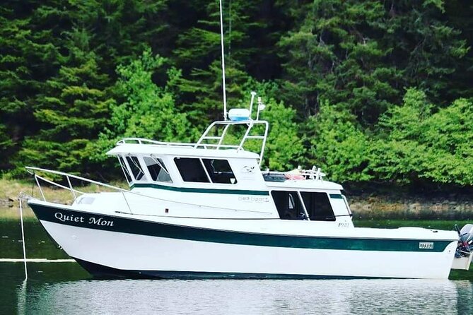 Best Whale Watching and Wildlife Shore Excursion in Sitka - A small boat changes the Sitka whale watch