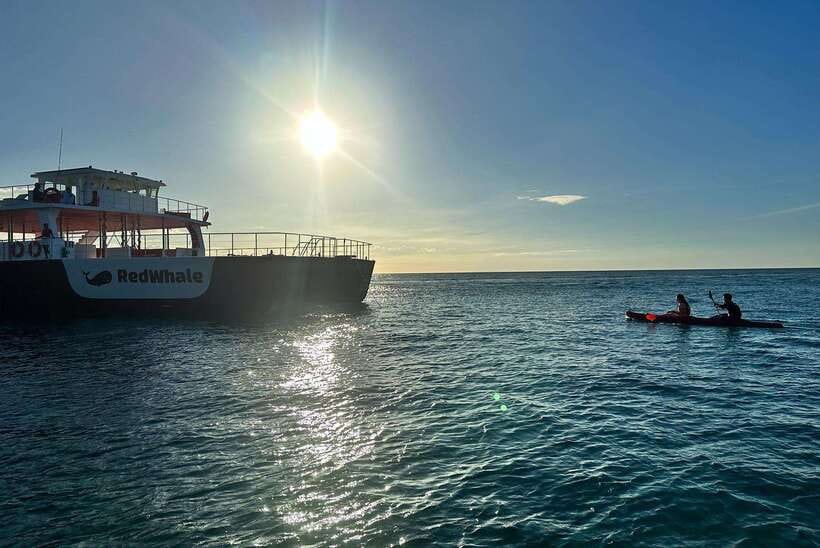 Boracay: Red Whale Party Cruise w/ Snacks & Water Activities - Music, dancing, and the sunset portion
