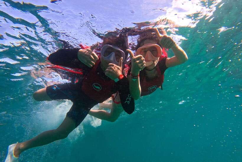 Boracay: Red Whale Party Cruise w/ Snacks & Water Activities - How the four hours unfold