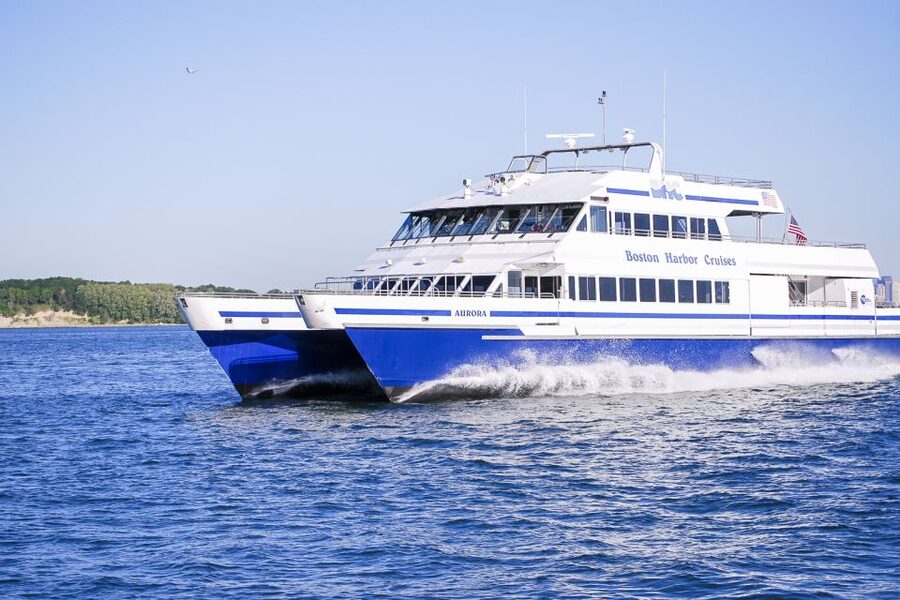 Boston: City Cruises Whale Watching Cruise - From Long Wharf to the open Atlantic
