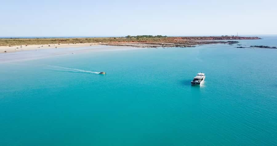 Broome Sunset & Whale Watching Cruise - Hearing whales through the onboard hydrophone