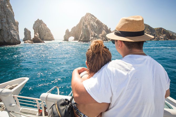 Cabo Whale Watch Three-Level Vessel and Majestic Arch - The three-level Caborey vessel