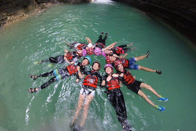 Cebu: Oslob Whale Shark Swimming and Kawasan Falls Canyoneering - Three hours of canyoning at Kawasan Falls