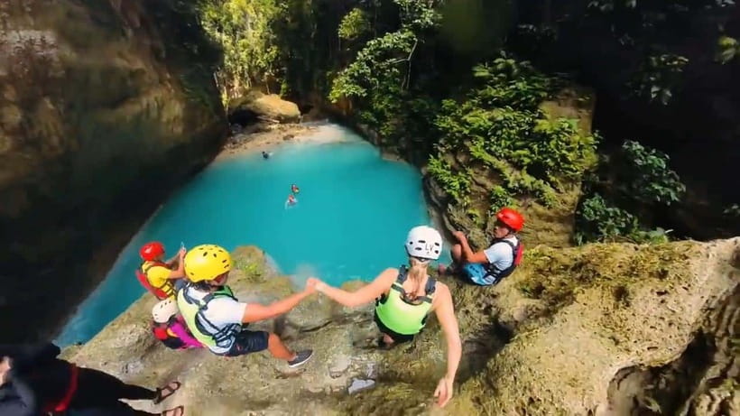 Cebu:Oslob Whale Shark Swimming & Kawasan Falls Canyoneering - Meeting the whale sharks in Oslob