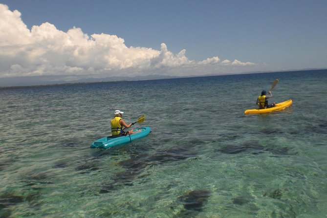 Fijian Islands and Snorkel Full-Day Whales Tale Cruise including Beach BBQ Lunch - Arriving at the Uninhabited Island