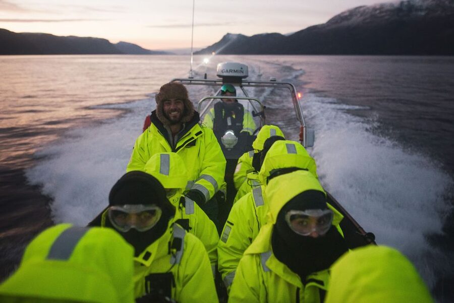 From Alta: Small Group Whale Watching by RIB - A careful approach to wild animals