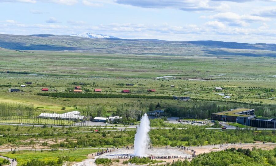 From Reykjavik: Full Day Whale Watching & Golden Circle Tour - Gullfoss and glacial force