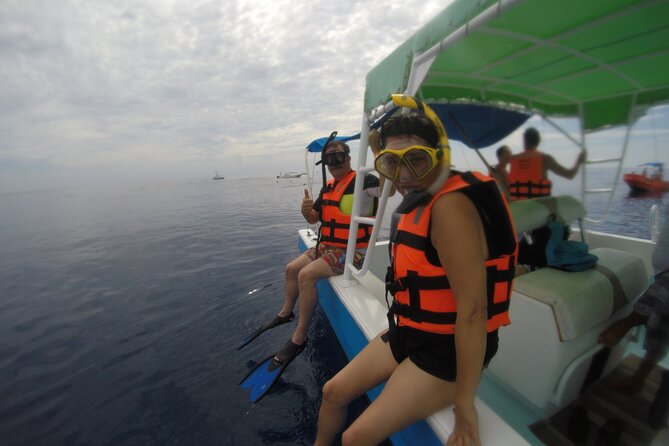Full-Day Whale Shark Tour Puerto Morelos with Pickup and Lunch - Open water near Isla Contoy