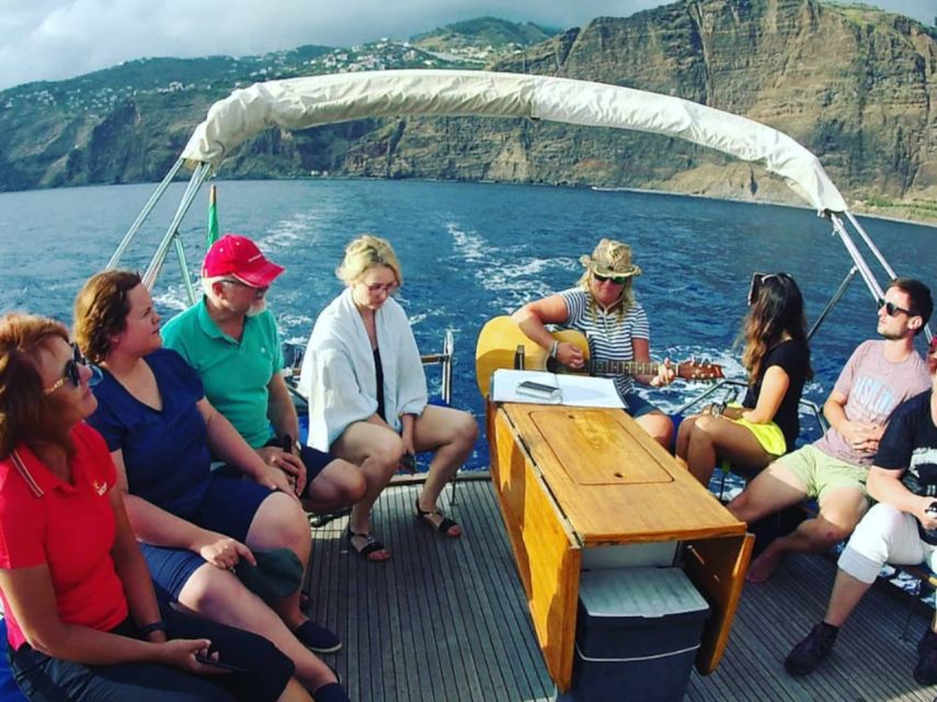 Funchal: Dolphin and Whale Watching Sailing Trip - Swimming and snorkeling in Madeira’s clear water