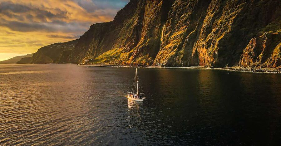 Funchal: Dolphin and Whale Watching Sunset Sailing Tour - Cabo Girão: a swim below Madeira’s great sea cliff