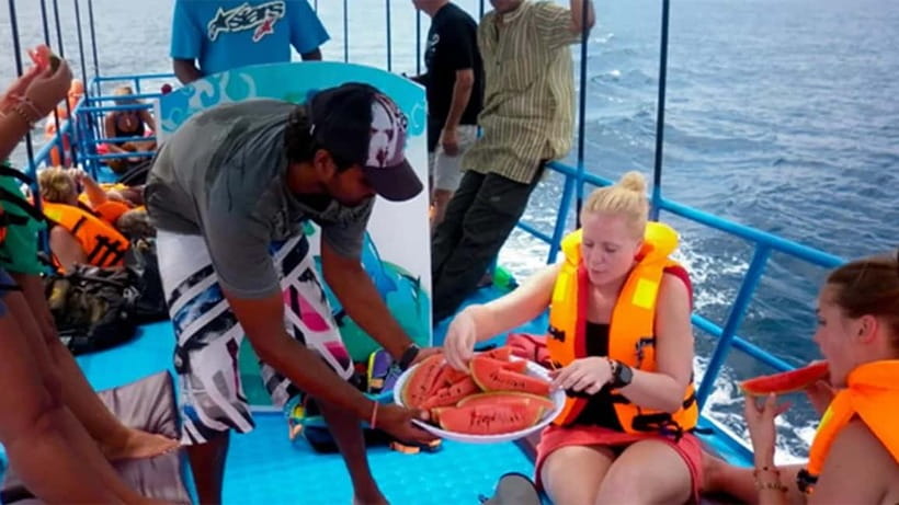 Hikkaduwa/Galle/Ahangama: Whale Watching Tour in Mirissa - Setting out from Mirissa on a small boat