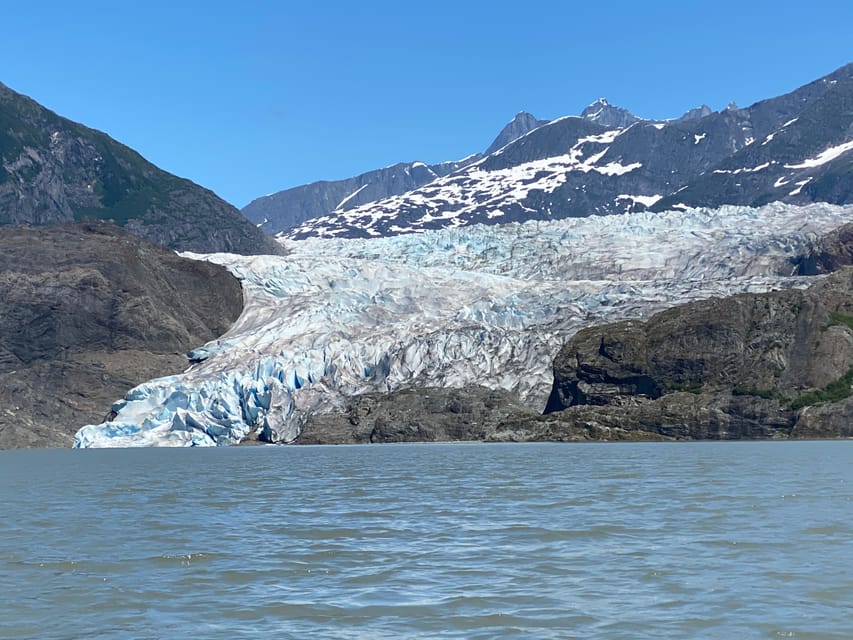 Juneau: Mendenhall Glacier and Whale Watching Tour - Auke Bay Harbor and the move to the boat