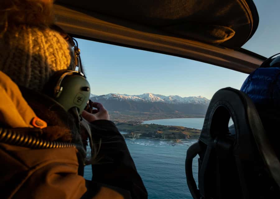 Kaikōura: 45-Minute Whale Watching Helicopter Tour - Dolphins, seals, and the coastal leg