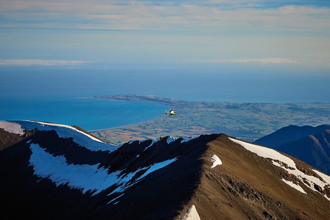 Kaikōura Whale Watching and Scenic Landing - 1hr Premier Tour - The one-hour route over Kaikōura