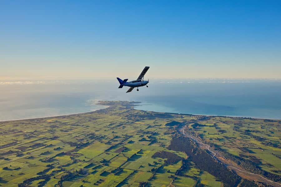 Kaikoura: Whale Watching Flight with Guided Commentary - Six seats mean six good chances to look down