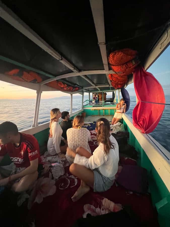 Lombok : Sharing Whale Shark Tour 2 Day 1 Night Sumbawa - What the whale shark session is like
