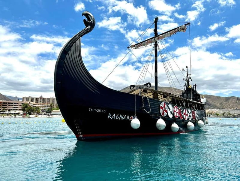 Los Cristianos: Whale Watching Cruise w/Swim Stop & Drinks - The swim stop near Tenerife’s cliffs
