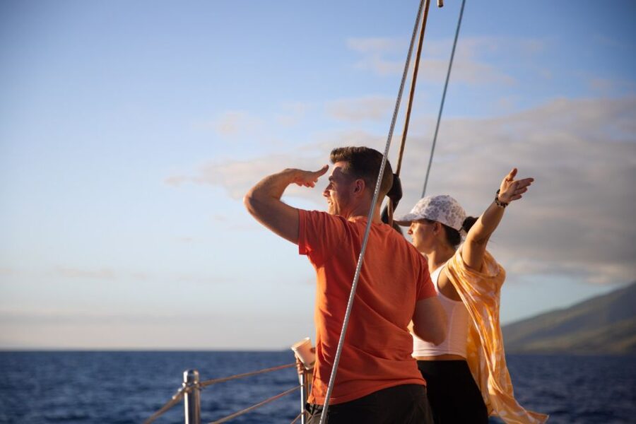 Maui: Morning Sail with the Whales Ma'alaea - Setting out from Ma’alaea Harbor