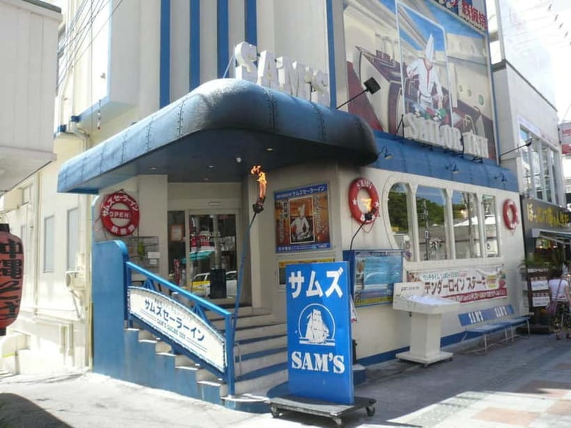 Naha: "Orca" Spotting Glass Bottom Boat & Sam’s Famous Steak - Moving from Naha Port to Kokusai Street