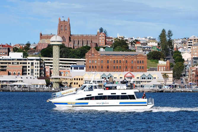 Newcastle Whale Watching Cruise - Leaving Honeysuckle Marina for the Newcastle coast