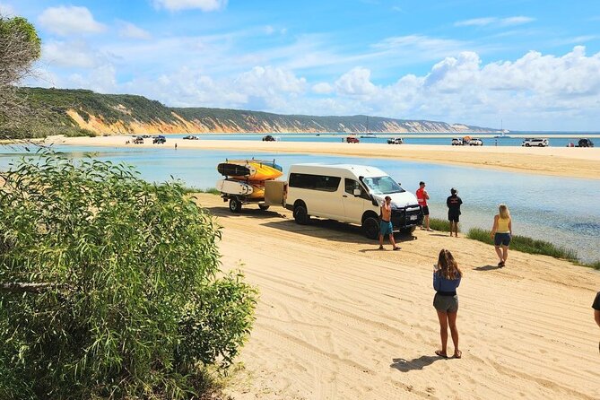 Noosa: Epic Whale Watching On Ocean Kayaks & Beach 4X4 Tour - Looking for whales from a low viewpoint