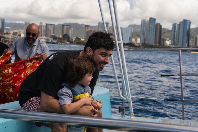 Oahu Whale Watch Tour & Waikiki Sunset Boat Tour - A Small Boat With Room for Personal Comfort
