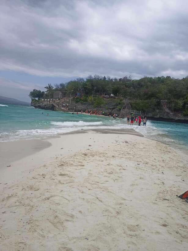 Oslob: Whale Sharks, Tumalog Falls & Sumilon Trio Adventure - Tumalog Falls and the cool change of pace
