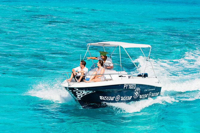 Private Tour: Bora Bora Whale Watching & Swimming Experience - Leaving Bora Bora behind for the open Pacific