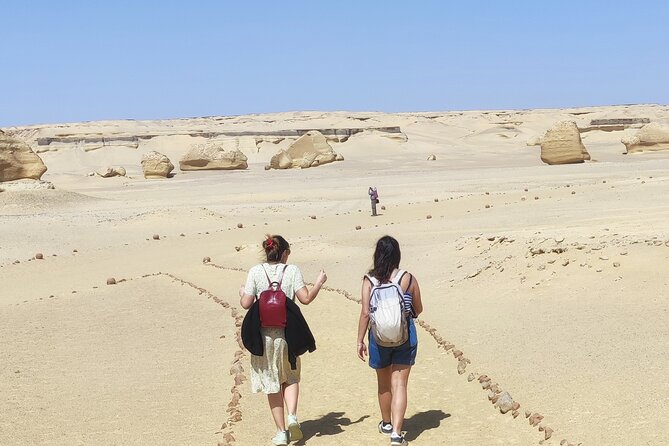 Private Trip to Fayum and Valley of the Whales with Sand Skate - Wadi El-Rayan’s lakes and waterfall