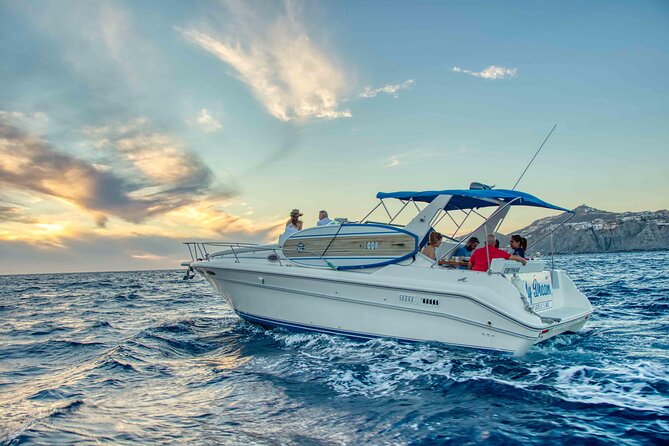 Private Whale Watching on Luxury Yacht in Cabo San Lucas - Searching for humpback whales after the arch