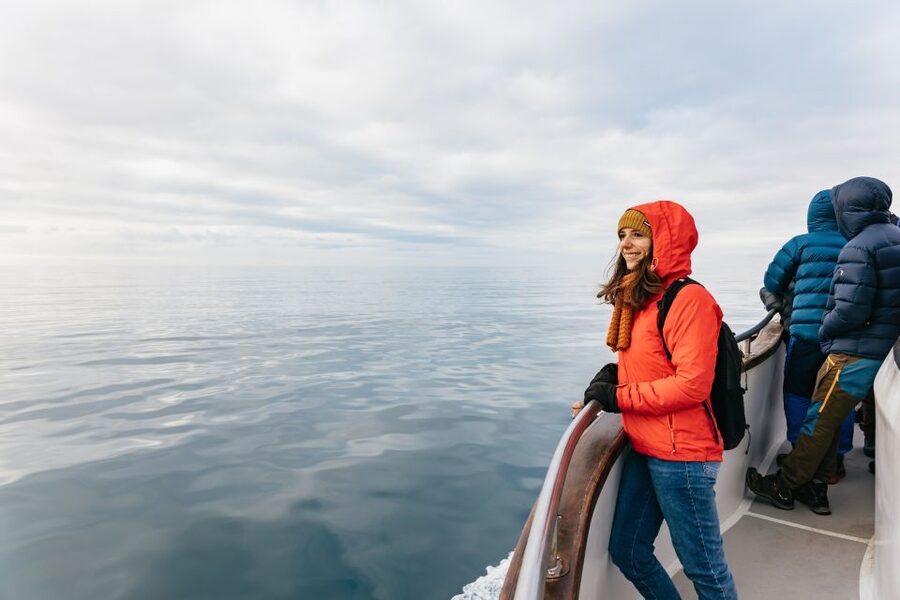 Reykjavík: Whale Watching Cruise on the Amelia Rose Yacht - The three decks and the best way to watch