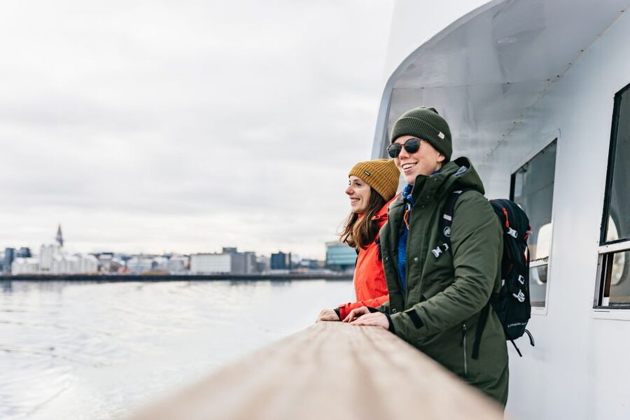 Reykjavík: Whale Watching Cruise on the Amelia Rose Yacht - Guides, commentary, and wildlife etiquette