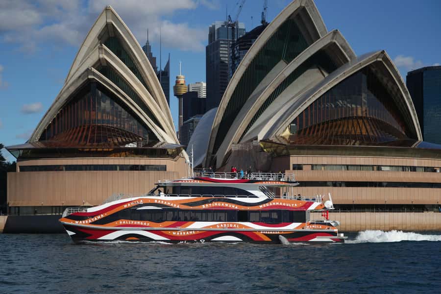 Sydney: 2-hour Express Whale Watching Cruise - The harbor exit and the first whale search