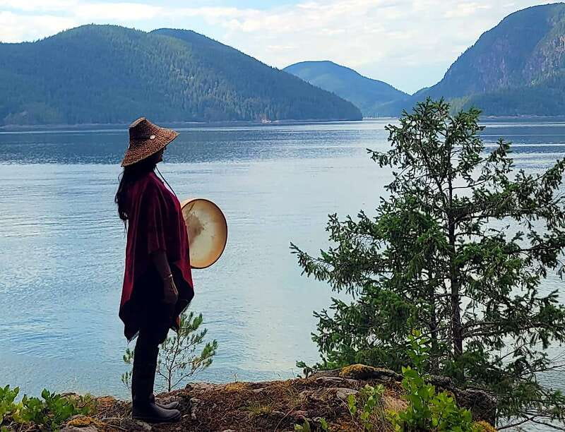 Vancouver Island: People Water Land - Indigenous & Whales - Watching for whales around Quadra Island