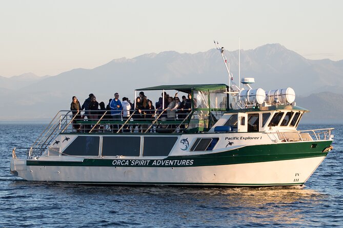 Victoria Whale Watching Tour on a Covered Vessel - Indoor comfort versus the upper deck