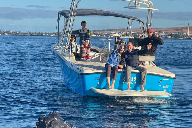 VIP Premiere Whale Watch Kaanapali Beach MAX 12 PASSENGERS - Why the small boat matters off Kaanapali Beach