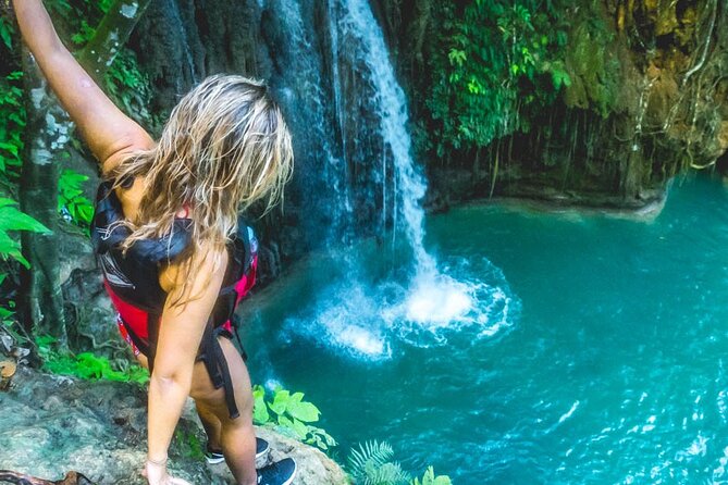 Whale Shark, Canyoneering, Sardines Run and Turtles with Transpo - Kawasan’s four-hour canyoneering challenge