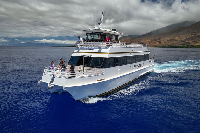 Whale Watch and Turtles Snorkel - Boarding Pride of Maui at Maalaea Harbor