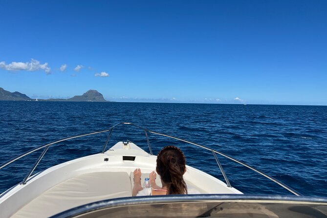 Whale Watching and Private Ocean Safari Experience in Mauritius - Whale watching from the boat