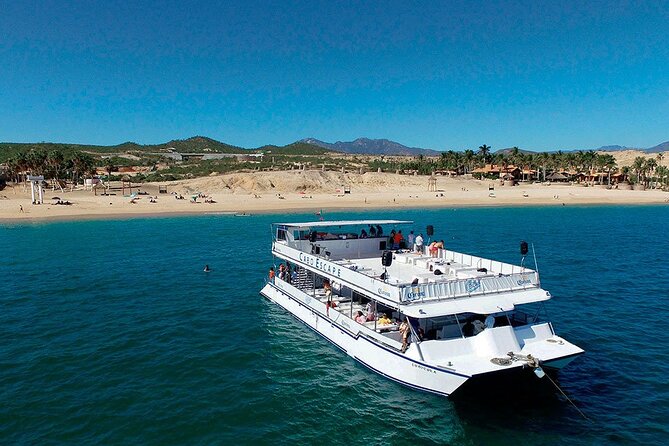 Whale Watching on 2 Level Big Boat with Breakfast and Drinks INCLUDED - Starting at Cabo San Lucas Marina