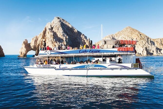 Whale Watching on 2 Level Big Boat with Breakfast and Drinks INCLUDED - Who will enjoy this Cabo morning most