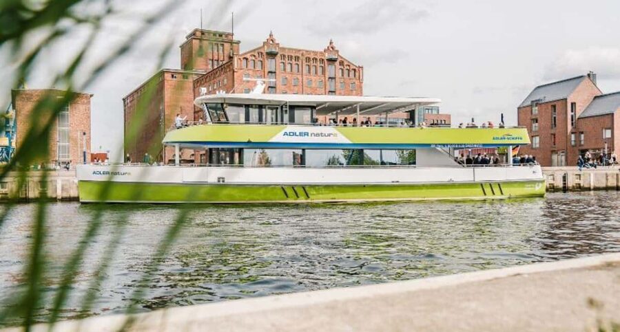 Wismar: Electric Boat Tour past Whale Island with Poel Stop - A quiet start at Wismar’s Old Port