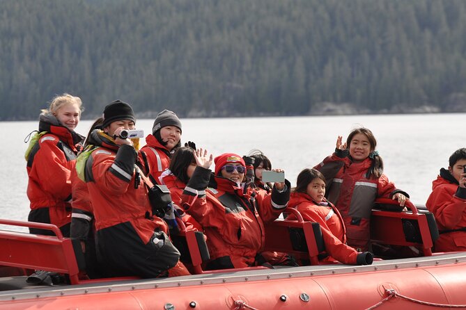 Zodiac Boat Whale and Wildlife 6-Hour Tour from Campbell River - Route options and the Cape Mudge Lighthouse